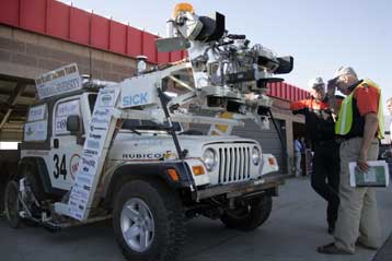 Ρομποτικό τζιπ κερδίζει αγώνα για αυτόνομα οχήματα