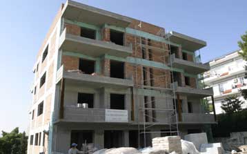 Μείωση 4,5% στην οικοδομική δραστηριότητα στο οκτάμηνο Ιανουαρίου-Αυγούστου