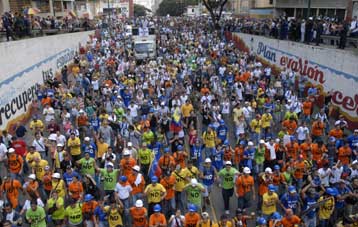 Τραυματίες από πυροβολισμούς σε φοιτητική διαδήλωση στην Βενεζουέλα