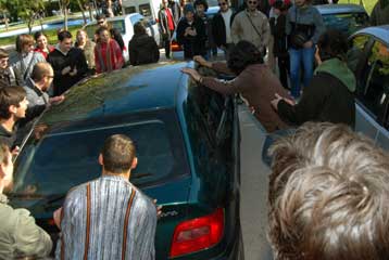 Επεισοδιακή άφιξη Στυλιανίδη στα ΤΕΙ Αρτας για τη Σύνοδο των προέδρων των Ιδρυμάτων