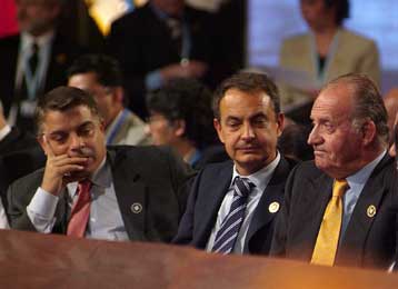 Επεισόδιο μεταξύ του βασιλιά της Ισπανίας και του προέδρου της Βενεζουέλας