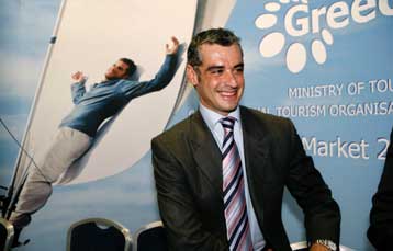 Το περίπτερο του ΕΟΤ στη διεθνή τουριστική έκθεση WTM εγκαινίασε ο Αρ.Σπηλιωτόπουλος