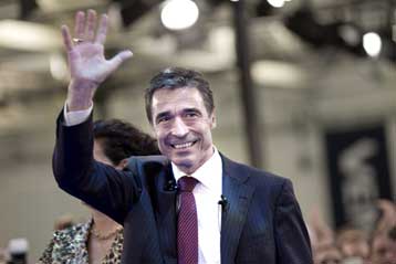 Τρίτη θητεία για τον Δανό πρωθυπουργό Ράσμουσεν και τον κεντροδεξιό συνασπισμό