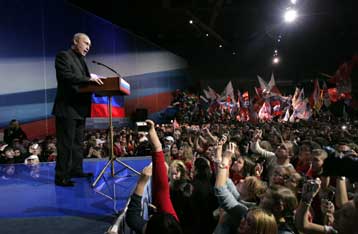 Επίθεση Πούτιν στη Δύση για ανάμειξη στην πολιτική κατάσταση της Ρωσίας