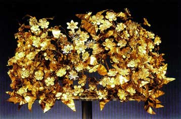 Το χρυσό μακεδονίτικο στεφάνι στο Αρχαιολογικό Μουσείο Θεσσαλονίκης