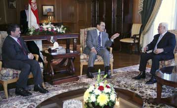 Συνάντηση Αιγύπτου, Ιορδανίας, Παλαιστινίων πριν από τη σύνοδο για το Μεσανατολικό