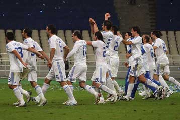 Επικεφαλής ομίλου η Ελλάδα στα προκριματικά του Μουντιάλ 2010