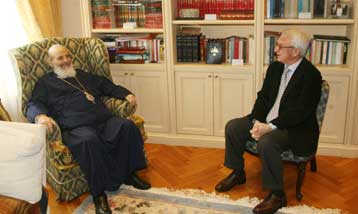 Τον Αρχιεπίσκοπο επισκέφθηκε το Σάββατο ο υπουργός Δικαιοσύνης