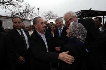 Επίσκεψη Τάσσου Παπαδόπουλου στην Αρτέμιδα της Ηλείας