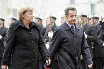 Αρνητική η Μέρκελ στην πρόταση Σαρκοζί για συγκρότηση Μεσογειακής Ένωσης