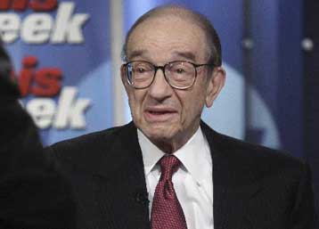 Στο 50% οι πιθανότητες ύφεσης της αμερικανικής οικονομίας, λέει ο Αλαν Γκρίνσπαν