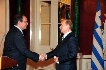 Ενέργεια και εξοπλιστικά στην «κορυφή» της συνάντησης Καραμανλή – Πούτιν