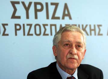 Αιχμές Κουβέλη για «δαχτυλίδια» στη διαδικασία εκλογής αρχηγού του ΣΥΝ