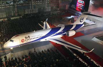 Αποκαλυπτήρια για το πρώτο επιβατικό αεροπλάνο κινεζικής κατασκευής