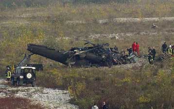 Πέντε νεκροί από συντριβή ελικοπτέρου στο Βέλγιο