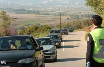 Μικρή μείωση καταγράφηκε στα τροχαία ατυχήματα το 2007