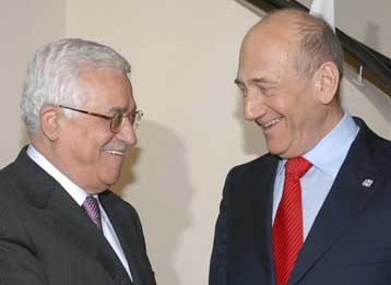 Ραντεβού Ολμέρτ-Αμπάς στις 10 Ιανουαρίου παρουσία του Αμερικανού προέδρου