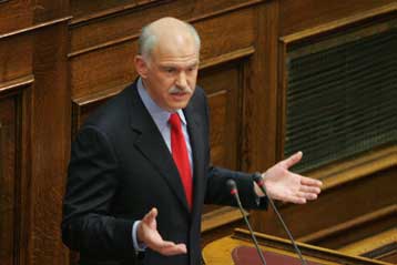 Προσωπική η ευθύνη Καραμανλή για τη σήψη που βιώνει η χώρα, λέει ο Γ.Παπανδρέου