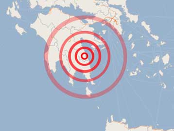 Σφοδρός σεισμός 6,5 Ρίχτερ με επίκεντρο το Λεωνίδιο