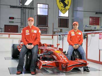 Παρουσίασε το μονοθέσιό της για το 2008 η Ferrari