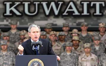 Πρόοδο στην κατάσταση ασφαλείας στο Ιράκ διαπιστώνει ο Τζορτζ Μπους