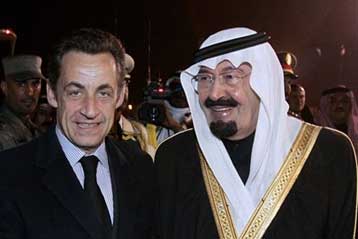 Περιοδεία Σαρκοζί στην Μέση Ανατολή με πρώτο σταθμό τη Σαουδική Αραβία