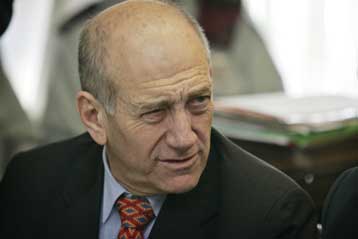 Επιφυλακτικός για την επίτευξη συμφωνίας με τους Παλαιστίνιους εμφανίζεται ο Εχ.Ολμέρτ