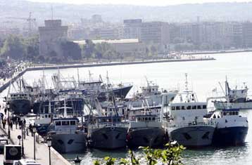 Ένταση στο λιμάνι της Θεσσαλονίκης μεταξύ κλιμακίου του ΠΑΣΟΚ και υπεύθυνων ασφάλειας