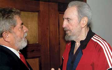 Έτοιμος να επιστρέψει στην πολιτική ο Φιντέλ Κάστρο, εκτιμά ο Βραζιλιάνος πρόεδρος