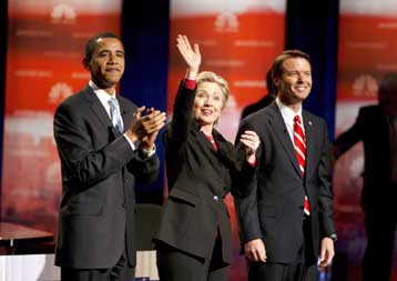 Ρίχνουν τους τόνους της αντιπαράθεσης Χίλαρι Κλίντον και Μπάρακ Ομπάμα