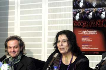 Η Μαρία Φαραντούρη ερμηνεύει Μίκη Θεοδωράκη στο Μέγαρο Μουσικής Αθηνών