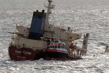 Συγκρουση δύο πλοίων ανοιχτά της Νέας Υόρκης