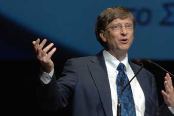 To όραμα της Microsoft ευαγγελίστηκε ο Μπιλ Γκέιτς στην Αθήνα