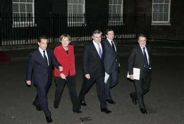 Υπέρ της διαφάνειας στο τραπεζικό σύστημα οι τέσσερις ισχυροί της Ευρώπης