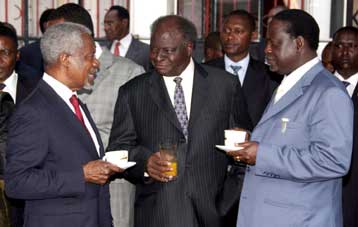 Εν μέσω βίαιων επεισοδίων ξεκινούν οι συνομιλίες Κιμπάκι – Οντίνγκα στην Κένυα