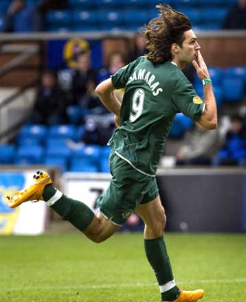 Ντεμπούτο με γκολ έκανε ο Σαμαράς στη Σέλτικ, εγκωμιαστικά σχόλια του Στράχαν