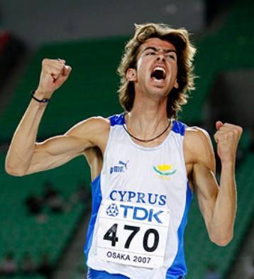 Πτήση του Κυριάκου Ιωάννου στα 2.32 μ. στο μίτινγκ του Τόπιτς