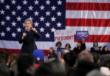 Δημοσκόπηση δίνει μεγάλο προβάδισμα στη Χίλαρι Κλίντον σε Οχάιο και Πενσιλβάνια