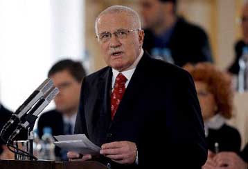 Επανεξελέγη στην προεδρία της Τσεχίας ο Βάτσλαβ Κλάους