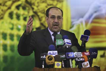 Διαρκή εγρήγορση για το φόβο ολοκληρωτικού εμφυλίου στο Ιράκ, ζητά ο Αλ Μαλίκι