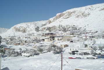 Φεύγουν τα χιόνια, παραμένει το τσουχτερό κρύο και ο παγετός