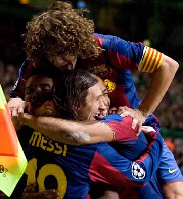 Ο Μέσι έφερε την Μπαρτσελόνα κοντά στην οκτάδα, 3-2 τη Σέλτικ