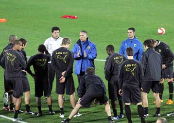 Ξεκούραση για την ΑΕΚ πριν από το μεγάλο ντέρμπι με Παναθηναϊκό