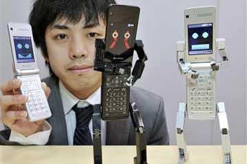 Κινητό τηλέφωνο-ρομπότ συνομιλεί με τον αφέντη του