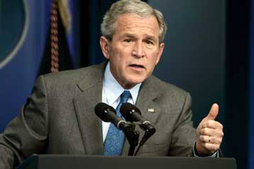 Η τουρκική εισβολή στο Ιράκ πρέπει να τελειώσει σύντομα, τονίζει ο Τζορτζ Μπους