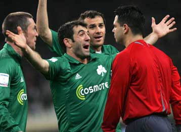 Με ανακοίνωση που κάτι θυμίζει διαμαρτύρεται ο Παναθηναϊκός για Παμπορίδη