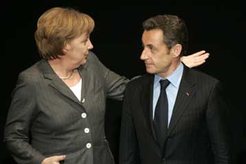 Συμφωνία Σαρκοζί και Μέρκελ για τη Μεσογειακή Ένωση