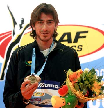 Χάλκινο και στο Παγκόσμιο κλειστού στίβου για τον Κυριάκο Ιωάννου