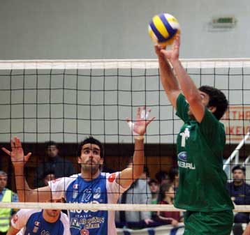 «Ροπαλιά» γοήτρου με 3-0 σετ επί του Παναθηναϊκού