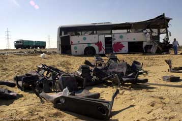 Δεκάδες νεκροί σε τροχαίο δυστύχημα στην Αίγυπτο